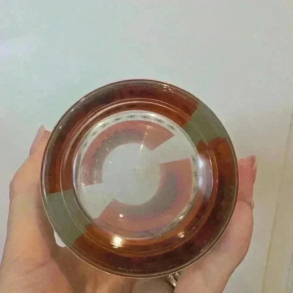 Vintage Celestial Sun Atomic 24K Gold Jeanette  Highball Glasses MCM - Picture 5 of 11